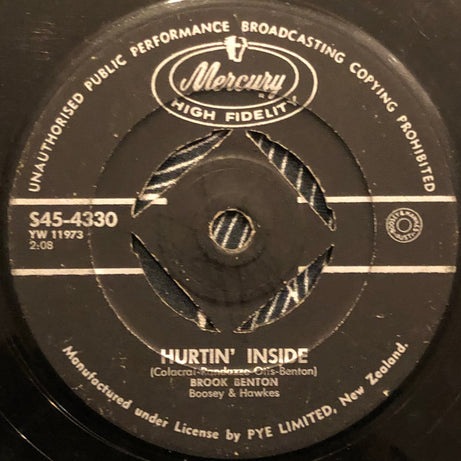 Brook Benton : It's Just A Matter Of Time (7", Single)