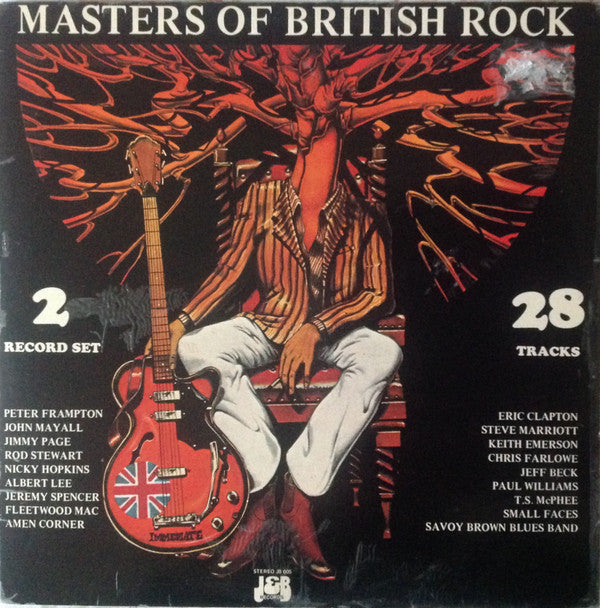 Various : Masters Of British Rock (2xLP, Comp, Gat)