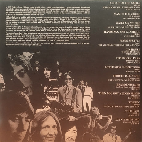 Various : Masters Of British Rock (2xLP, Comp, Gat)
