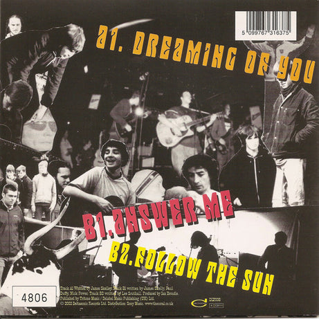 The Coral : Dreaming Of You (7", Single, Ltd, Num)