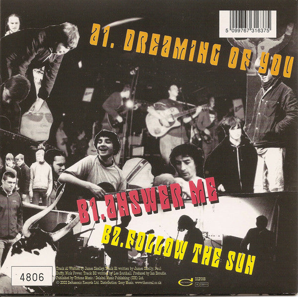 The Coral : Dreaming Of You (7", Single, Ltd, Num)
