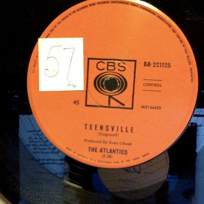 The Atlantics : Teensville (7", Single)