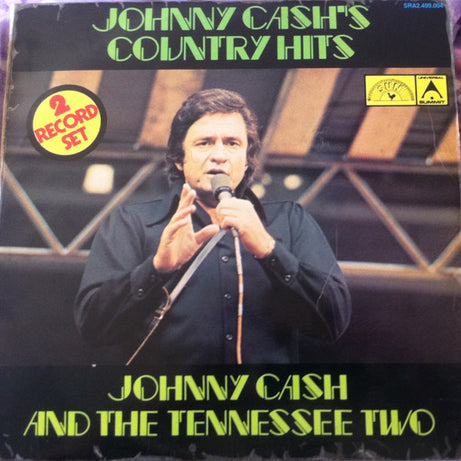 Johnny Cash And The Tennessee Two* : Johnny Cash's Country Hits (2xLP, Comp)