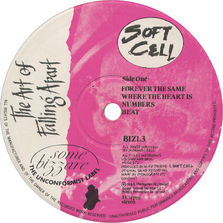 Soft Cell : The Art Of Falling Apart (LP, Album)