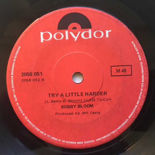 Bobby Bloom : Montego Bay (7", Single)