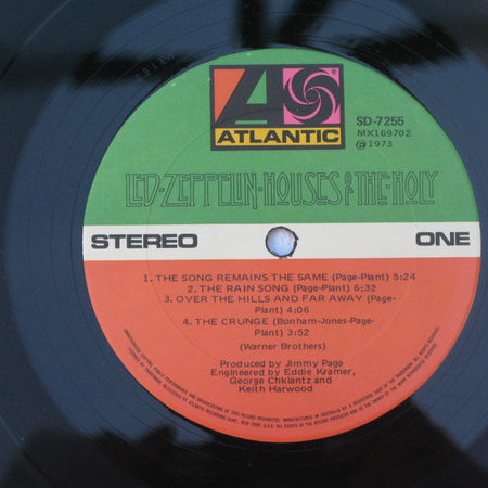 Led Zeppelin : Houses Of The Holy (LP, Album, Gat)