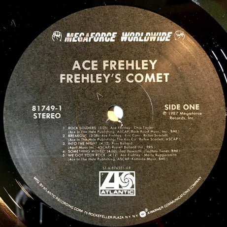 Ace Frehley : Frehley's Comet (LP, Album, All)