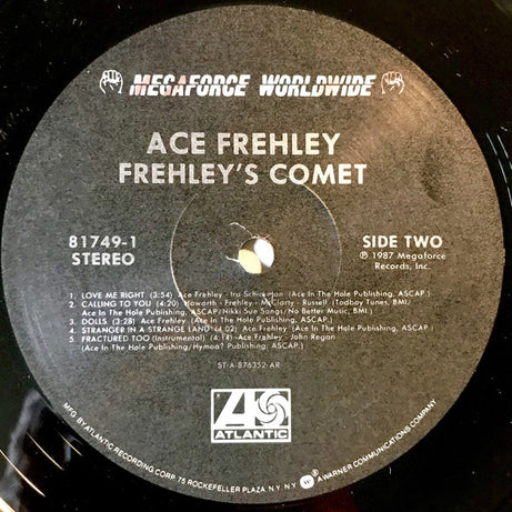 Ace Frehley : Frehley's Comet (LP, Album, All)