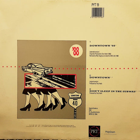 Petula Clark : Downtown '88 (12")