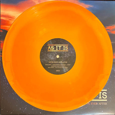 As It Is (3) : Never Happy, Ever After (LP, Album, Ltd, Ora)