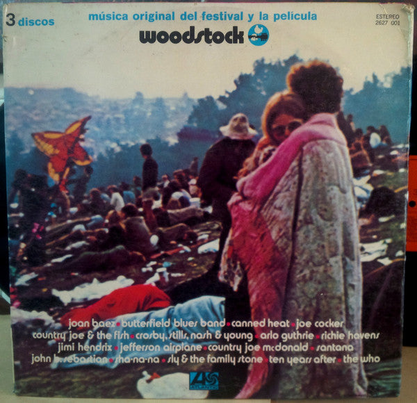 Various : Woodstock - Música original del festival y la película (3xLP, Album, Aut)