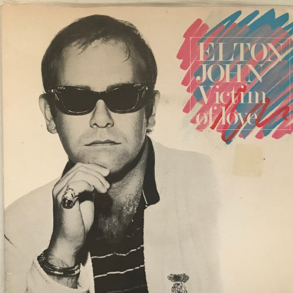 Elton John : Victim Of Love (7", Single)
