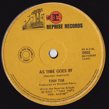 Tiny Tim : Great Balls Of Fire (7", Single)