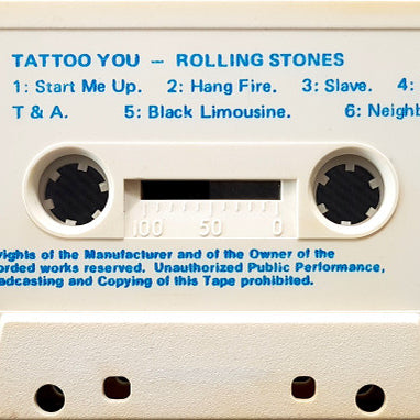Rolling Stones* : Tattoo You (Cass, Album)
