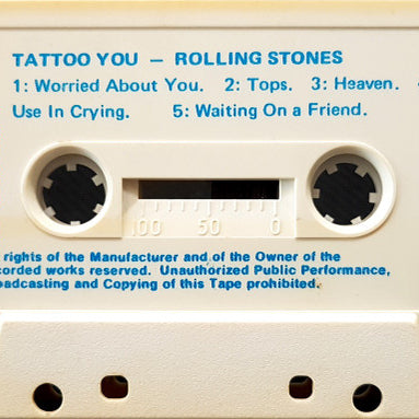 Rolling Stones* : Tattoo You (Cass, Album)