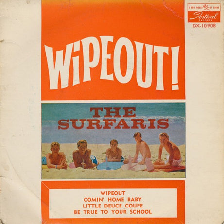 The Surfaris : Wipeout! (7", EP)