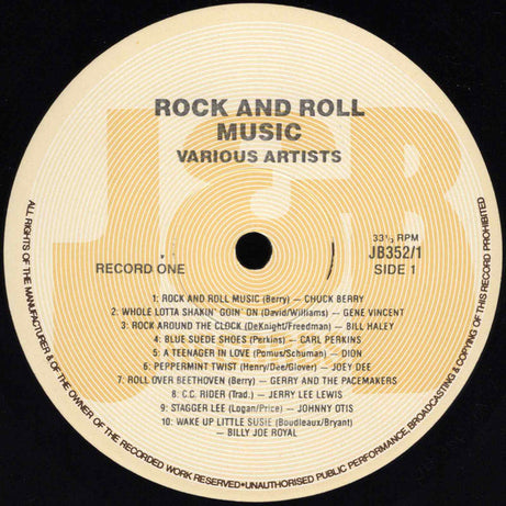 Various : Rock And Roll Music (2xLP, Comp)