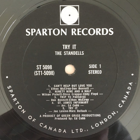 The Standells : Try It (LP, Album)