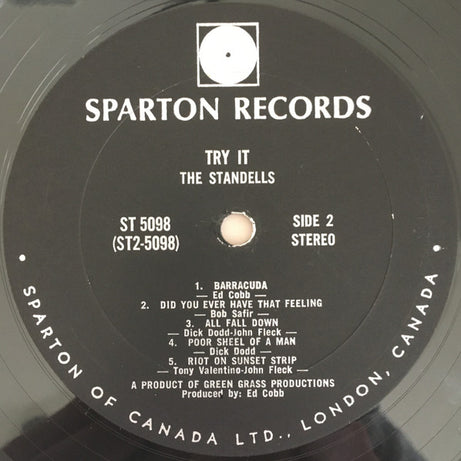 The Standells : Try It (LP, Album)
