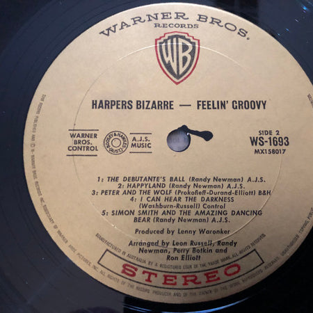 Harpers Bizarre : Feelin' Groovy (LP, Album)