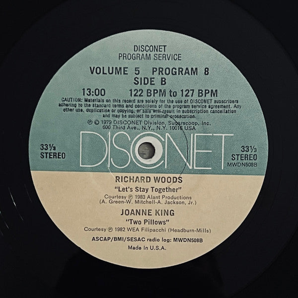 Various : Volume 5 Program 8 (2x12", P/Mixed)