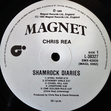 Chris Rea : Shamrock Diaries (LP, Album)