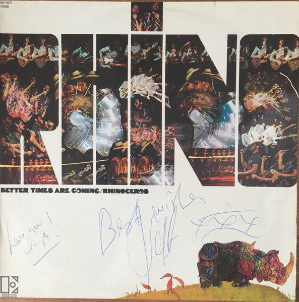 Rhinoceros (2) : Better Times Are Coming (LP, Album)