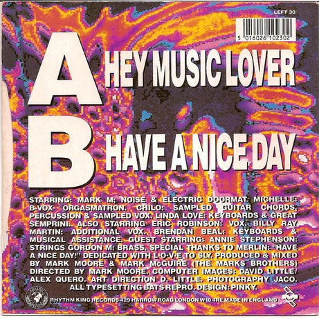 S'Xpress* : Hey Music Lover (7")
