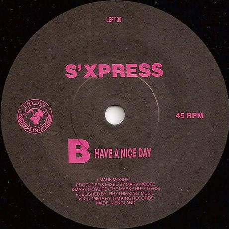 S'Xpress* : Hey Music Lover (7")