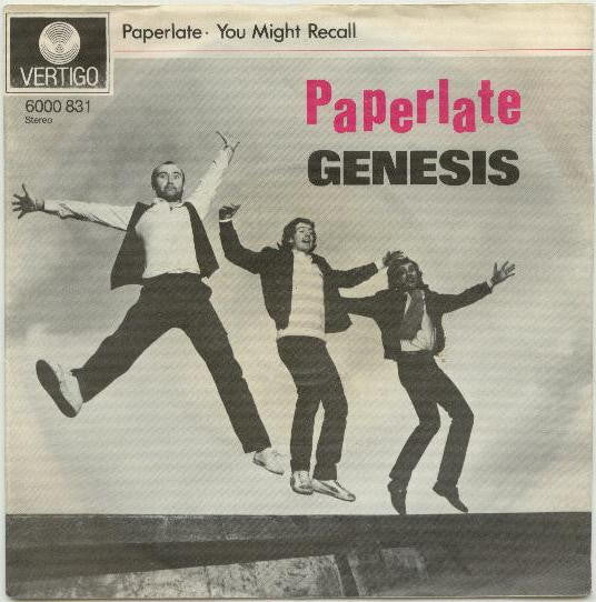 Genesis : Paperlate (7", Single)