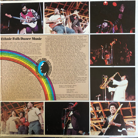 Various : Ann Arbor Blues & Jazz Festival 1972 (2xLP, Album)