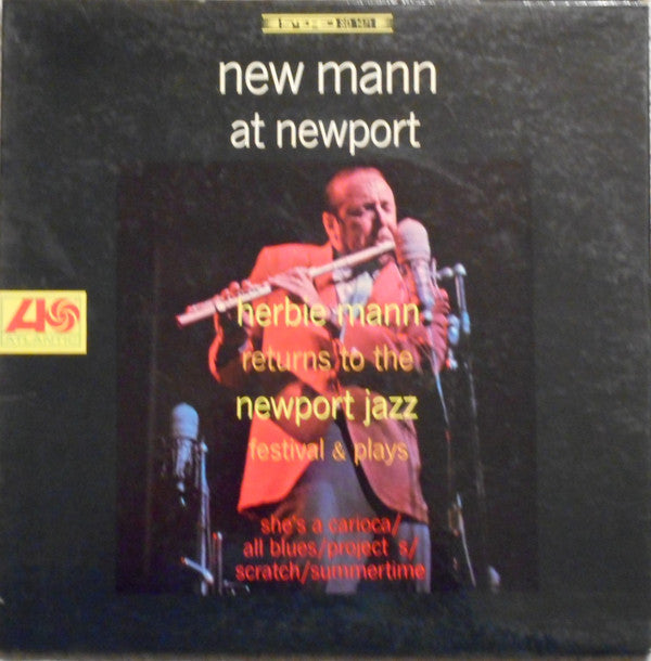 Herbie Mann : New Mann At Newport (LP, Album, gat)