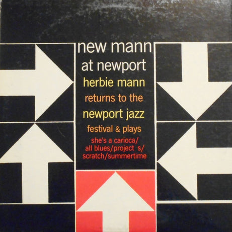 Herbie Mann : New Mann At Newport (LP, Album, gat)