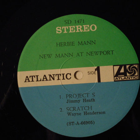 Herbie Mann : New Mann At Newport (LP, Album, gat)