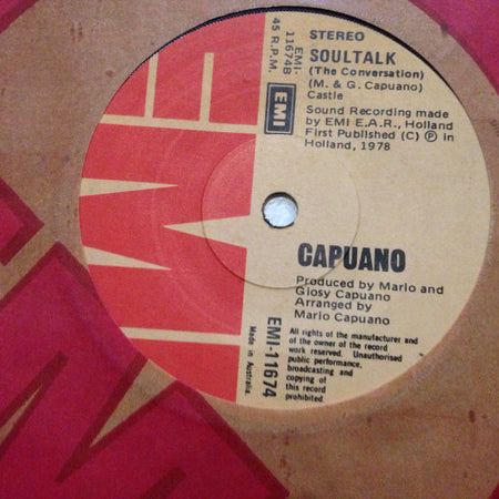 Capuano* : Theme From "Close Encounters Of The Third Kind" (7", Single)