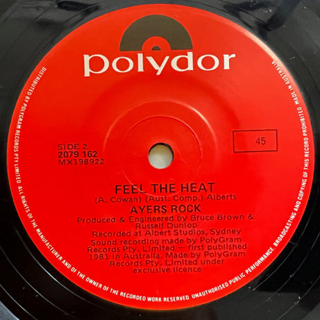 Ayers Rock (2) : Lies (7", Single, Pic)