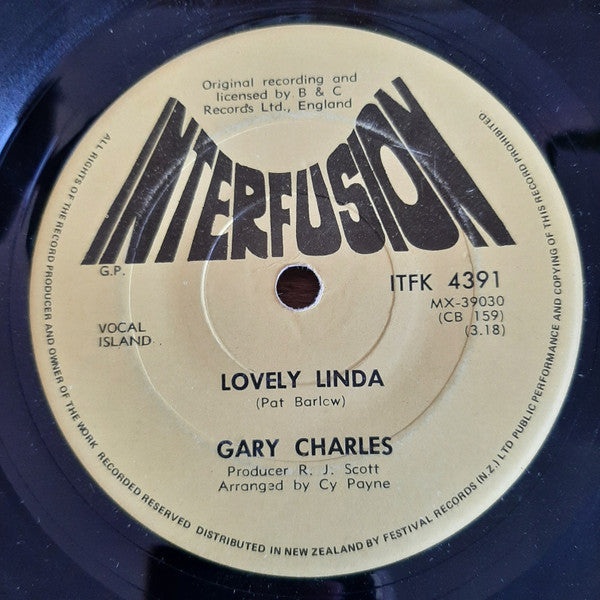 Gary Charles (2) : You've Been Away Too Long (7", Single)