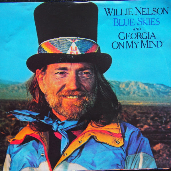 Willie Nelson : Blue Skies (7", Single)