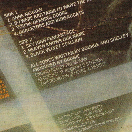 Budgie : If I Were Brittania I'd Waive The Rules (LP, Album, RE, 180)