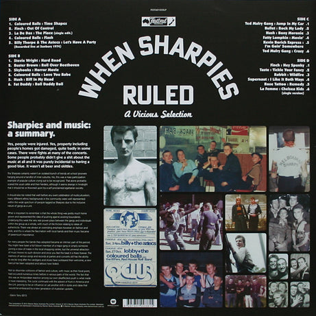 Various : When Sharpies Ruled (A Vicious Selection) (2xLP, Comp)