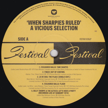 Various : When Sharpies Ruled (A Vicious Selection) (2xLP, Comp)