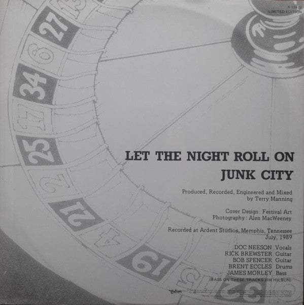 The Angels : Let The Night Roll On (12", Single, Ltd)