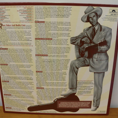 Hank Williams : Rare Takes & Radio Cuts (LP, Comp)