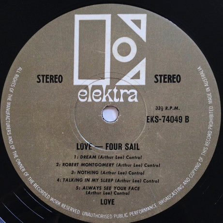 Love : Four Sail (LP, Album)