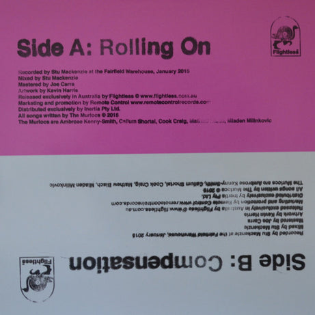 The Murlocs : Rolling On (7", Single, Ltd, Hot)