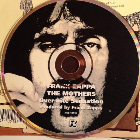 Frank Zappa, The Mothers : Over-Nite Sensation (CD, Album, RE, RM)