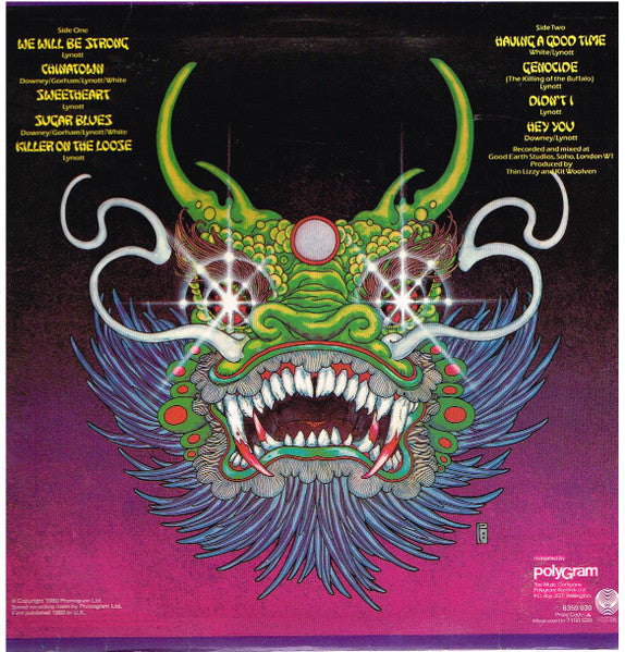 Thin Lizzy : Chinatown (LP, Album)