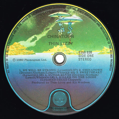 Thin Lizzy : Chinatown (LP, Album)