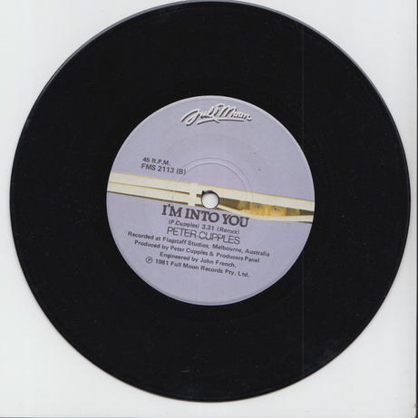 Peter Cupples : Fear Of Thunder (7", Single)