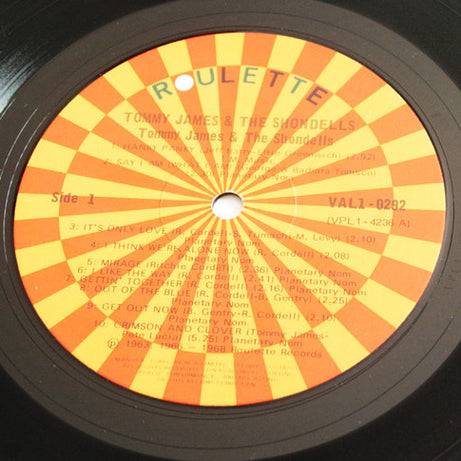 Tommy James & The Shondells : Tommy James & The Shondells (LP, Album, Comp)